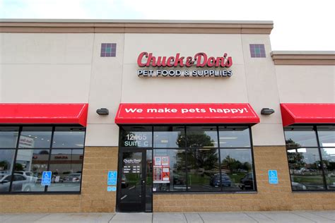 Chuck and dons near me - Feb 15, 2019. Chuck & Don's, a Mahtomedi-based pet-supplies chain, has been acquired by New York City-based Independent Pet Partners, the retailer announced today. Tom …